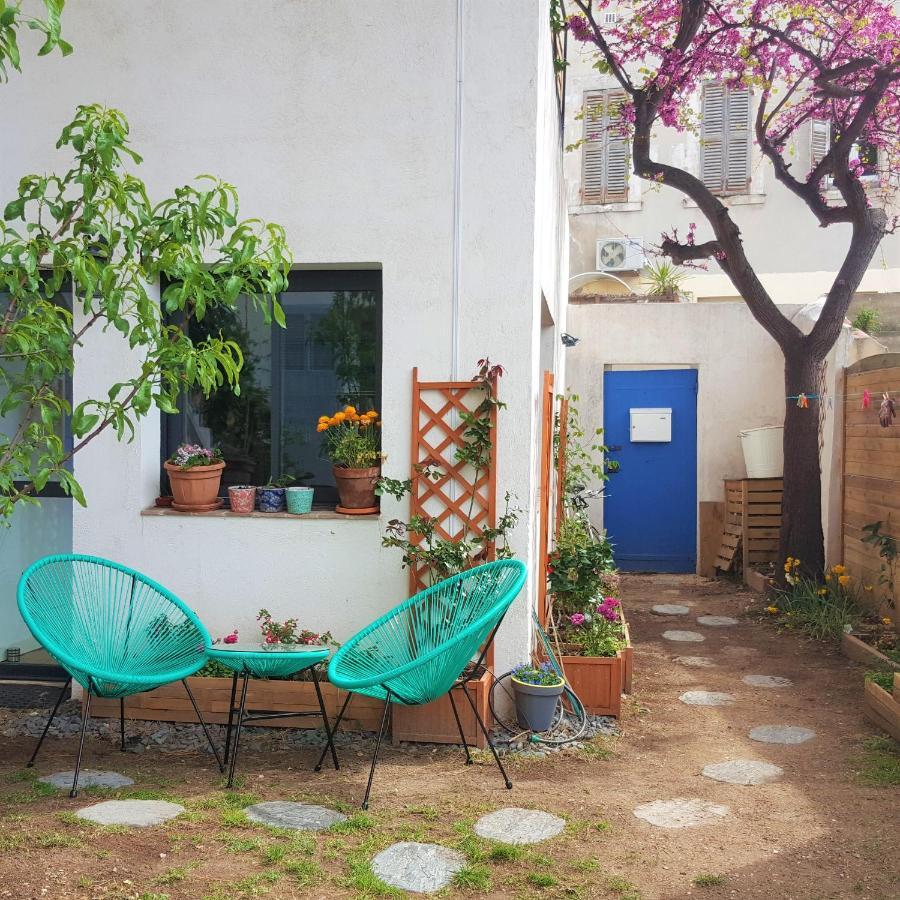 Little House With A Large Roof Garden In The City Center Marsella Exterior foto